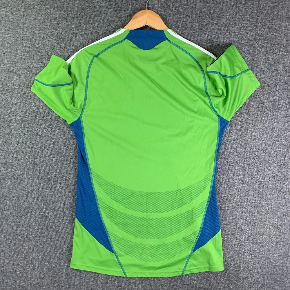 Vintage Seattle Sounders FC Jersey Men Medium 2008 Green Adidas MLS Soccer